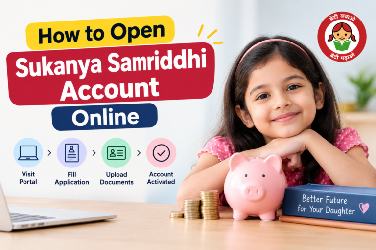 How to Open Sukanya Samriddhi Account online: Full Guide 2026