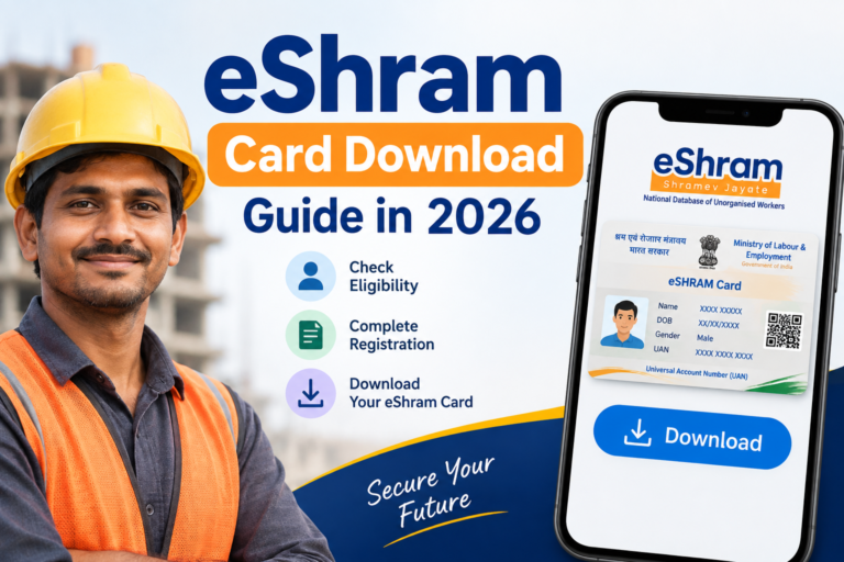eShram Card Download Guide in 2026