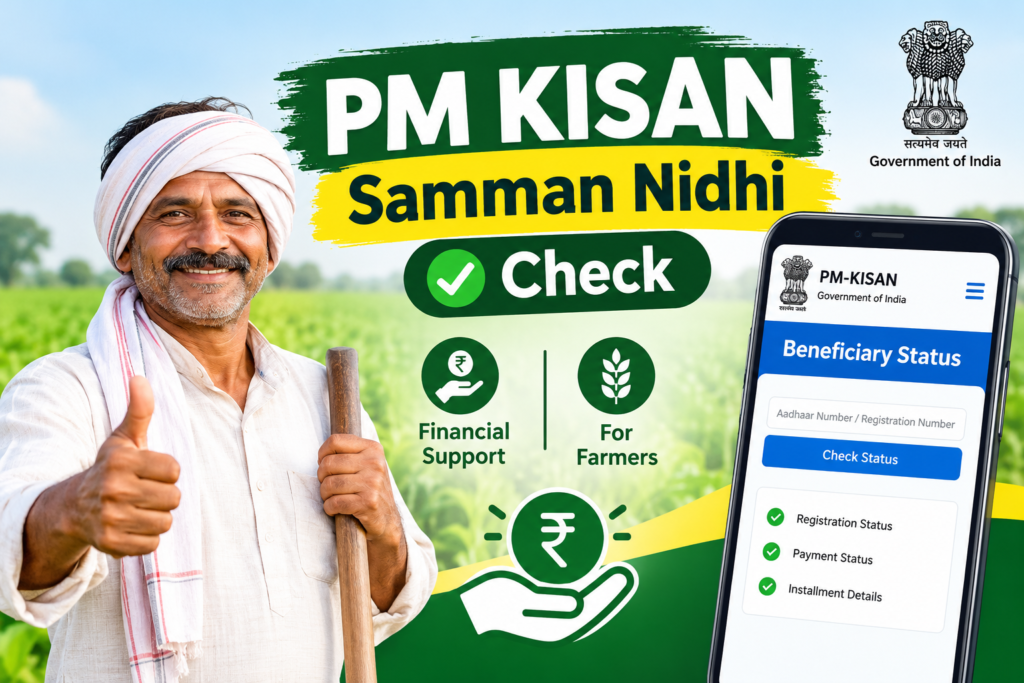 PM Kisan Samman Nidhi Check