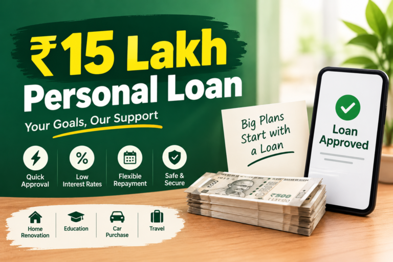 ₹15 Lakh Personal Loan